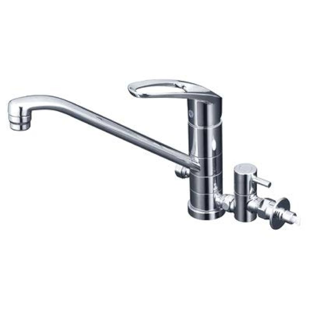 KVK 流し台用シングルレバー式混合水栓 流し台用シングルレバー式混合栓 シャワー固定式：KM347GF